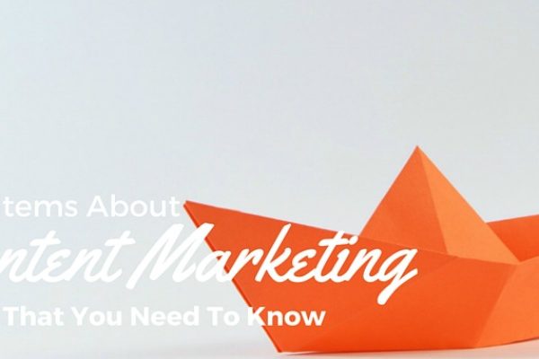 5 Useful Items About Content Marketing That You Need To Know