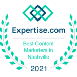 Expertise.com 2021 Best Content Marketers in Nashville