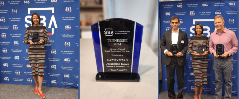 Three SBA small business award winners