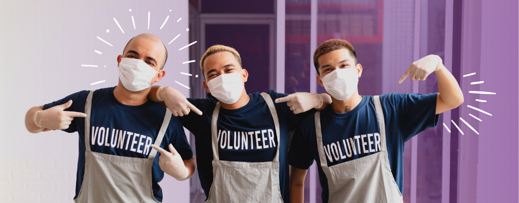 Volunteers for nonprofit fundraising